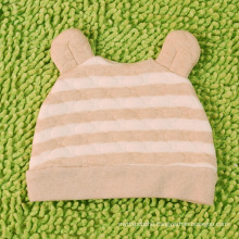 Organic Cotton Newborn Baby Striped Hat